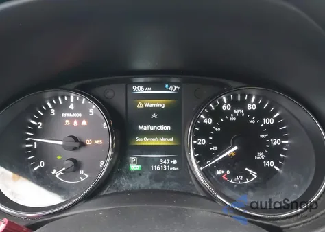 2017 Nissan Rogue Sl из США, поврежденный, VIN 5N1AT2MV3HC828885